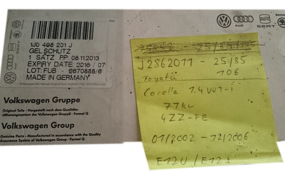 [Corsa A Ersatzmanschetten]